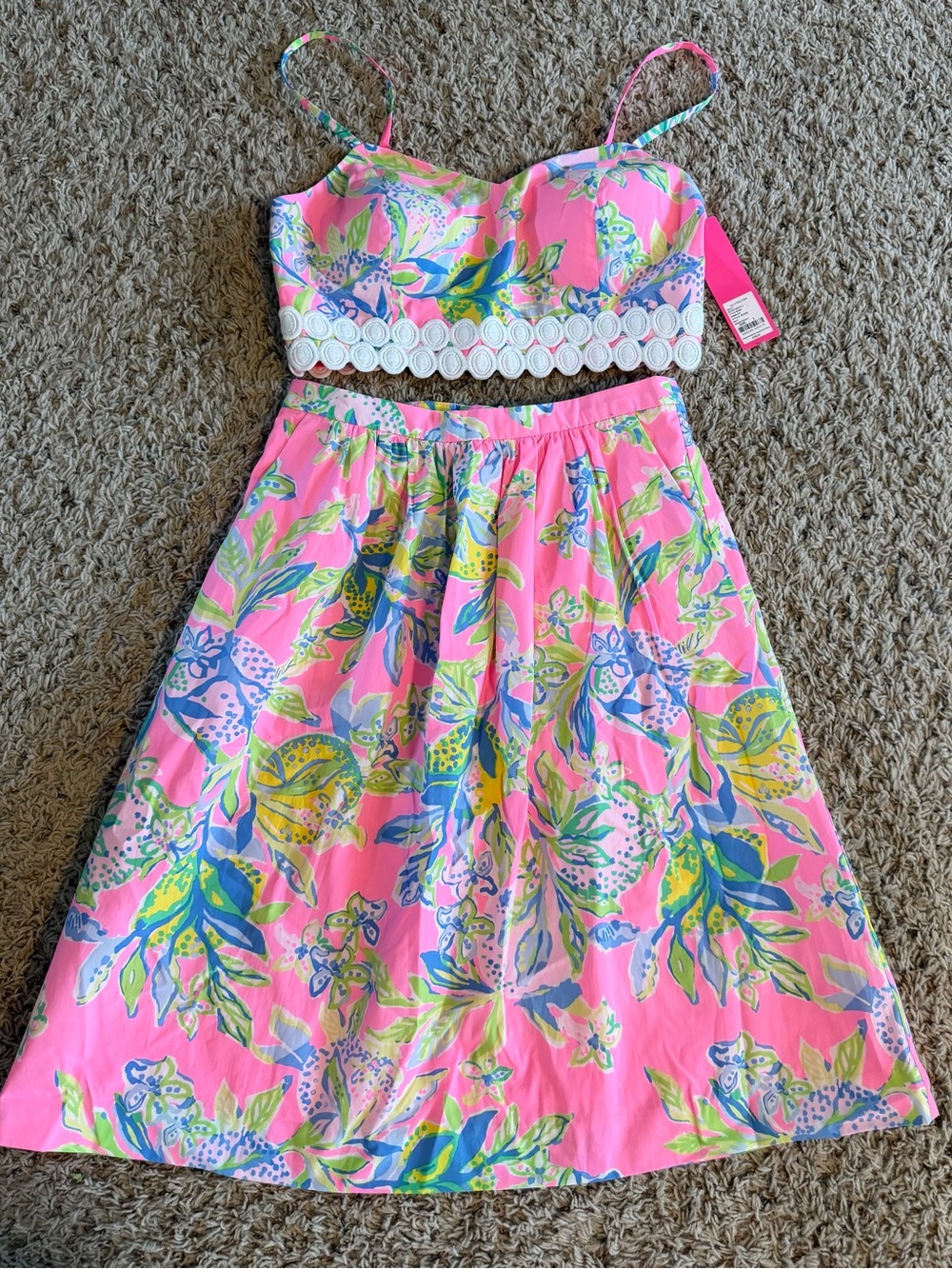 NWT Evernia Set Size 2 Lilly Pulitzer